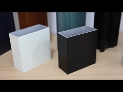 Parte de extrusión de aluminio