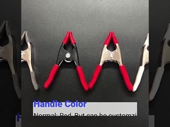 Clampada de resorte de metal