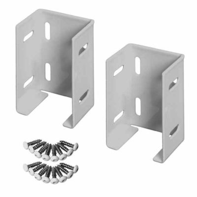 ODM OEM Servicio personalizado Estampado de aluminio de acero inoxidable soporte con tornillos