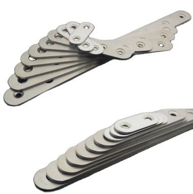 Acero inoxidable Acero carbono Estampado a medida Decorativo de forma L Bracket de metal Brackets de ángulo
