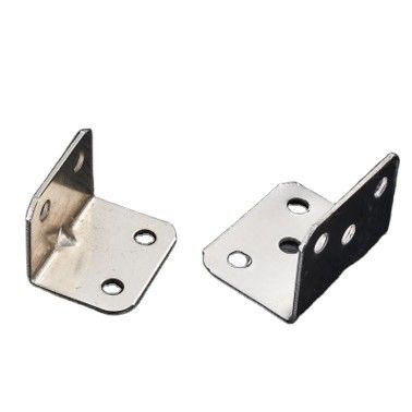 Acero inoxidable Acero carbono Estampado a medida Decorativo de forma L Bracket de metal Brackets de ángulo