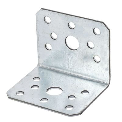 Acero inoxidable Acero carbono Estampado a medida Decorativo de forma L Bracket de metal Brackets de ángulo