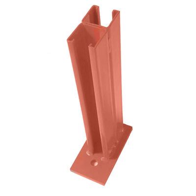 OEM ODM Custom Acero inoxidable de aluminio L soporte de pared montado U soporte