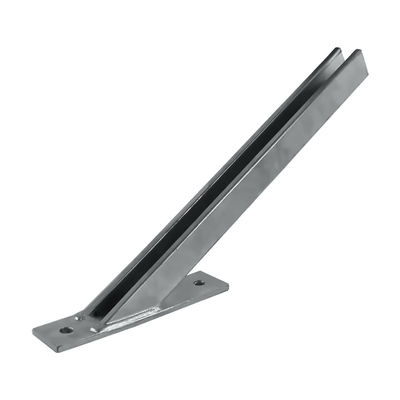OEM ODM Custom Acero inoxidable de aluminio L soporte de pared montado U soporte