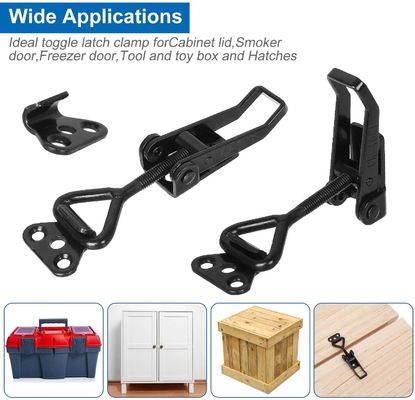 Clampada de cambio ajustable, cerradura de acero al carbono, acero inoxidable industrial