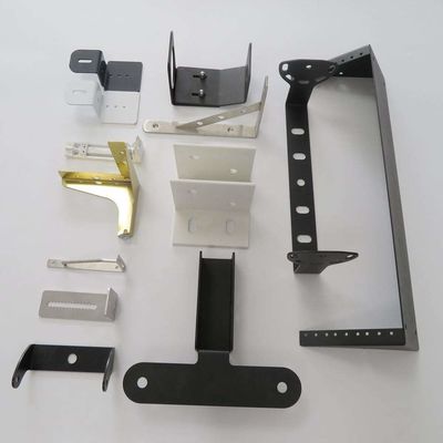 ODM OEM soporte de metal personalizado de acero inoxidable de aluminio con recubrimiento negro