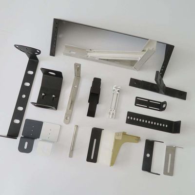 ODM OEM soporte de metal personalizado de acero inoxidable de aluminio con recubrimiento negro