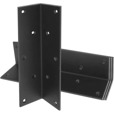 Acero inoxidable soporte de metal de esquina soporte de acero galvanizado mesa de acero personalizado metal ángulo derecho