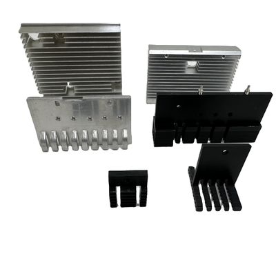 Fabricación de chapa metálica Componente electrónico de alta precisión Alcantarillado de calor de aluminio