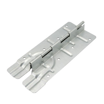 Acero galvanizado caja de madera conector collar bisagras para la esquina
