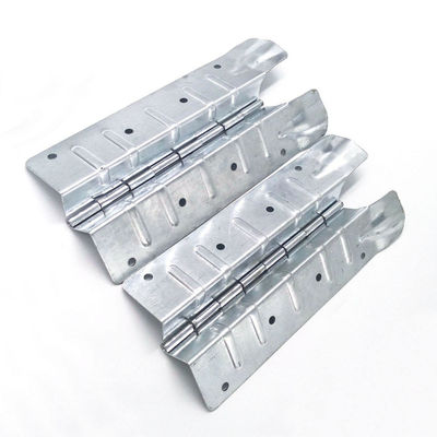 Acero galvanizado caja de madera conector collar bisagras para la esquina