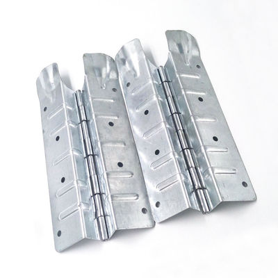 Acero galvanizado caja de madera conector collar bisagras para la esquina