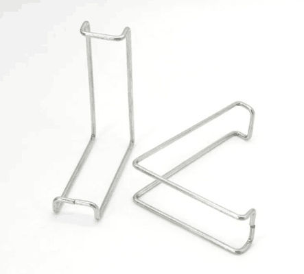 Acero galvanizado de resorte Snap de madera de caja de alambre de metal clips