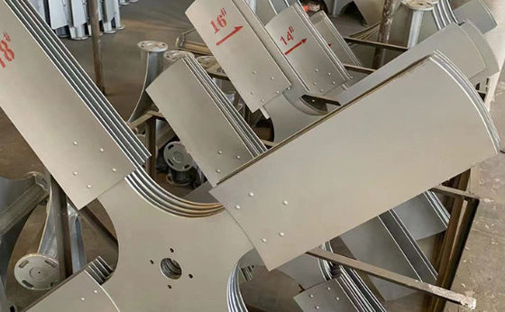 Resistencia a la corrosión Cuchillas de ventilador de aluminio Resistencia al calor