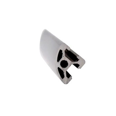 Profiles de aluminio anodizado 6063 Componentes de aluminio estructural extruido