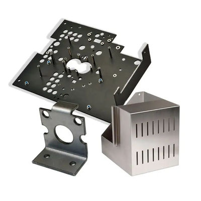 Capa de corte de láser de las piezas metálicas de corte de lámina de CNC de estampado de acero de aluminio de lámina de metal de perforación