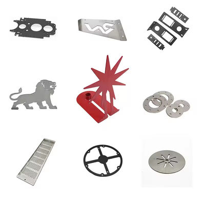 Piezas de metal cortadas con láser personalizadas de la industria Procesamiento profesional Soluciones de corte láser que ofrecen resultados consistentes