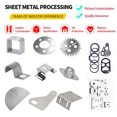 Servicio de corte por láser de metal de cobre de aluminio de acero inoxidable Fabricación de chapa de metal a medida