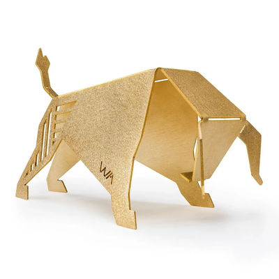 Servicio de corte por láser Logotipo personalizado Forma de animal simple y elegante