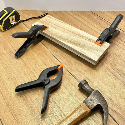 Clamparas de resorte de plástico de 6 pulgadas modelo PL06 para herramientas de trabajo de madera