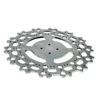 Rango de espesor de 0.1 mm a 20 mm Partes metálicas cortadas por láser con recubrimiento en polvo negro