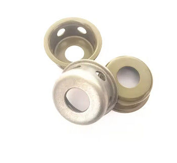 Aluminio personalizado o SUS Suministrador de dibujo profundo de metal piezas de dibujo profundo / hilados parte inferior de la carcasa pieza de estampado de metal