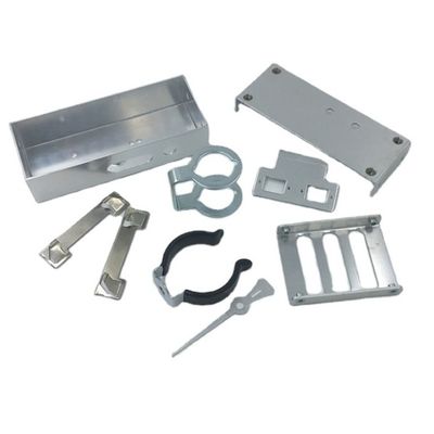 Estampado de aluminio de latón de acero al carbono inoxidable perforando CNC láser pulido con motor de zinc pinzas y soportes de chapa