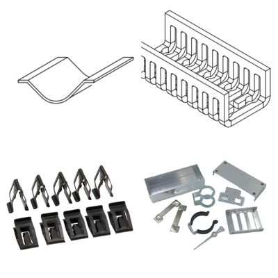 Producción de acero inoxidable de aluminio de chapa de metal automática de procesamiento CNC
