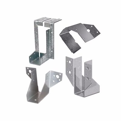 Bracket de trabajo pesado personalizado de acero inoxidable moderno resistente a la corrosión perforando el metal estampado bracket de truss
