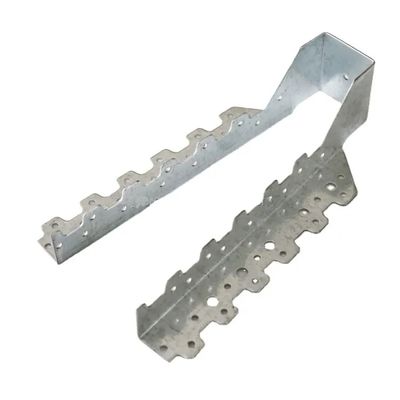 Bracket de trabajo pesado personalizado de acero inoxidable moderno resistente a la corrosión perforando el metal estampado bracket de truss
