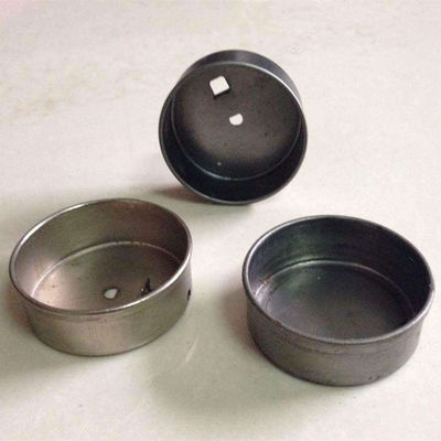 OEM piezas de estampado de metal con recubrimiento en polvo negro