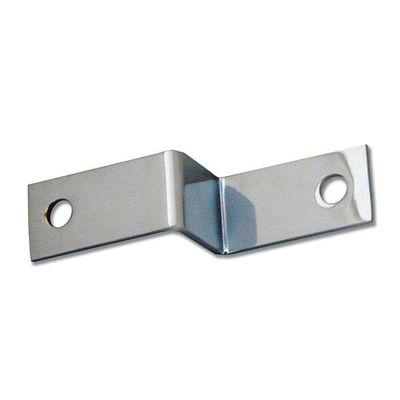 Las piezas de estampado de chapa de metal de aleación de aluminio personalizada Doblar la superficie negra Tratamiento de chapa de metal Fabricación