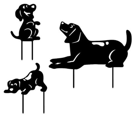 OEM piezas cortadas por láser de acero inoxidable personalizadas para decoración de jardín con servicio de corte y flexión con láser de forma animal