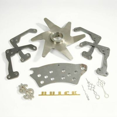 OEM piezas de corte por láser de acero inoxidable personalizadas de chapa de metal estampado piezas de corte por láser de zinc-coloración