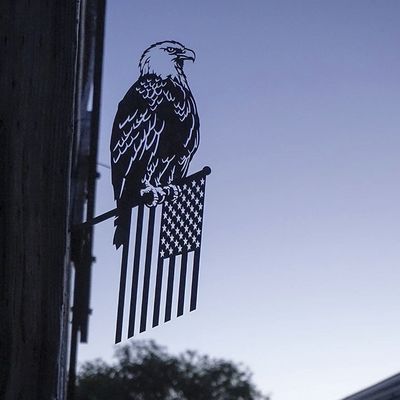 Artículos de decoración de metal grabado de bajo precio corte láser hojas de acero