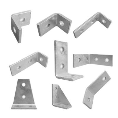 OEM personalizado soporte de ángulo de alta calidad soporte de pared de metal soporte de muebles de trabajo pesado soporte de montaje de hardware