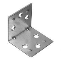 Muebles de soporte de fijación en forma de L de 90 grados de montaje de pared en ángulo de soporte de vidrio