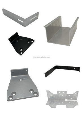 OEM soporte de esquina personalizado de acero inoxidable de 90 grados de ángulo de montaje soporte de hoja de metal estampado soporte en forma de L