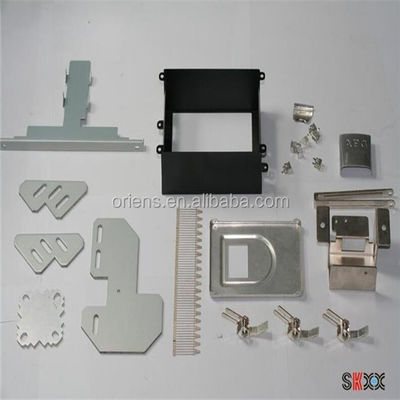 Fabricación de chapa de metal de acero inoxidable de cobre de aluminio pieza de estampado con flexión de mecanizado CNC servicio de corte por láser