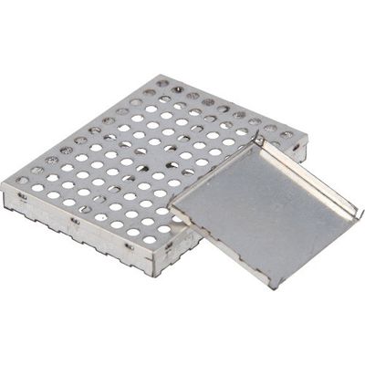 Casilla de protección EMI RF de caja de protector personalizada SPCC Partes metálicas de chapa para teléfonos móviles PCB tipo de flexión duradera