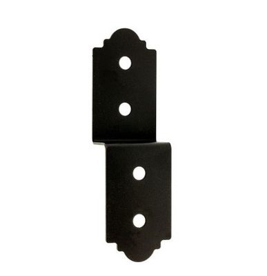Brackets de acero inoxidable pequeño de ángulo recto, tipo L. Brackets para muebles, brackets de esquina negros en fabricación de chapa metálica