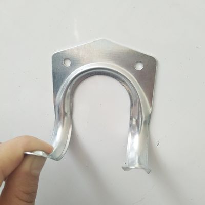 OEM piezas de estampado de metal de aluminio a medida recubrimiento en polvo acabado de chapa metálica de soporte Fabricación