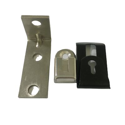 OEM Piezas de estampado de acero al carbono con recubrimiento de zinc blanco a medida para uso industrial