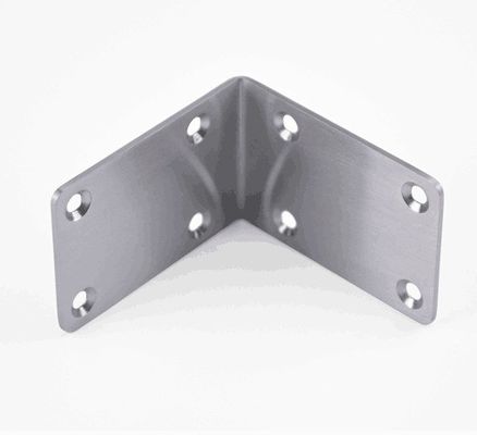 OEM ODM personalizado de acero inoxidable de acero laminado en frío de ángulo de acero de metal de apoyo de hierro corredor soporte