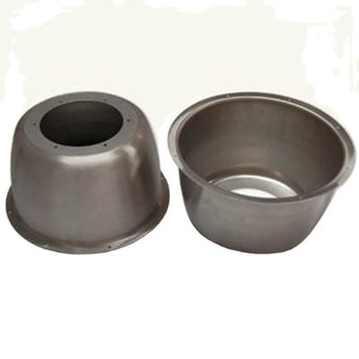 OEM de alta precisión de acero inoxidable piezas de estampado de metal de dibujo profundo zinc con pintura y acabado de zinc
