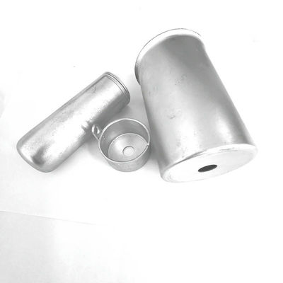 OEM de alta precisión de acero inoxidable piezas de estampado de metal de dibujo profundo zinc con pintura y acabado de zinc