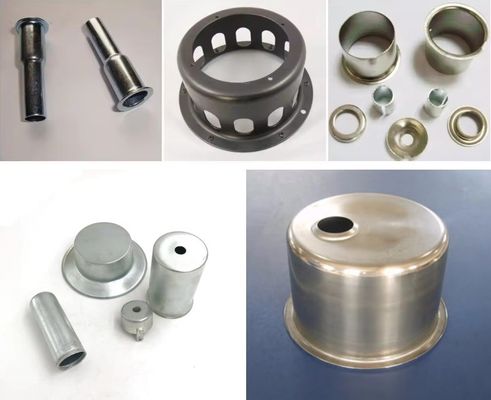 Partidas de estampado de chapa de metal de dibujo profundo personalizado de acero inoxidable de aluminio de cobre de zinc de acero carbono Tipo de flexión de piezas de dibujo profundo