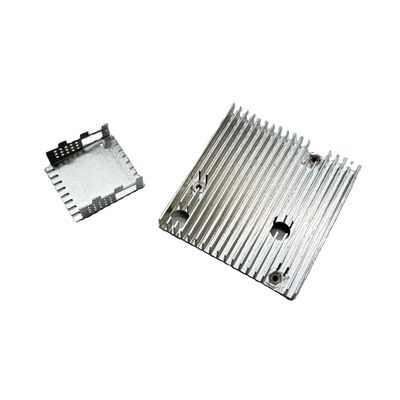 Fabricación de chapa de metal Perfil de aluminio personalizado Refrigerios de calor de mecanizado CNC Radiador de extrusión de aluminio