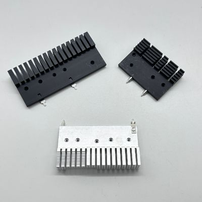 OEM ODM extrusión de fresado CNC de perfiles de aluminio extrusión de disipador de calor de diseño personalizado disipador de calor para LED