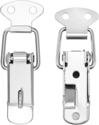 Acero inoxidable 304 con llave de cambio, niquelado, zincado, acabado de resorte, caja cargada, abrazadera y cerradura